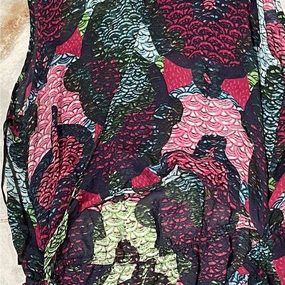 H&M Blue and Red Sleeveless Sundress Maxi - Picture 4 of 15